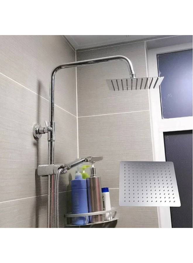 طاسة مخفي مربع 30*30 ستانلس ستيل 304 كروم - Image 1
